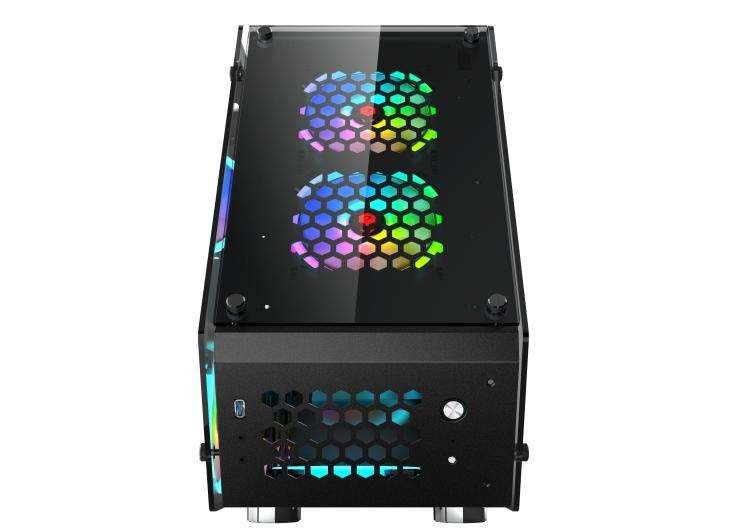 Carcasa calculator gaming t6 leduri rgb full power