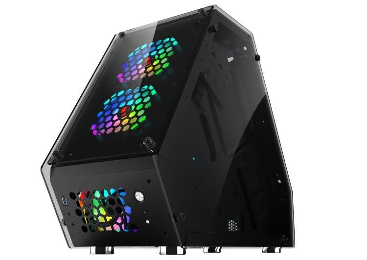 Carcasa calculator gaming t6 leduri rgb full power